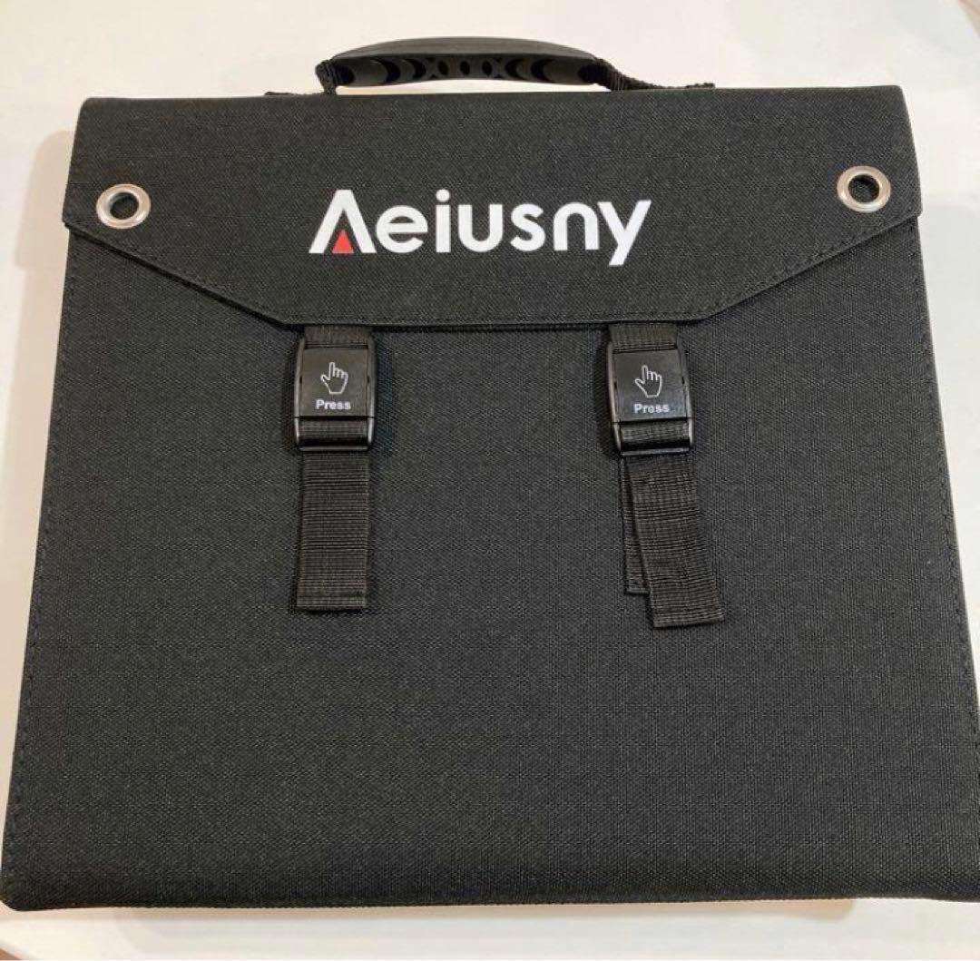 Aeiusny 折りたたみ式 ソーラーパネル 充電器 60W USB