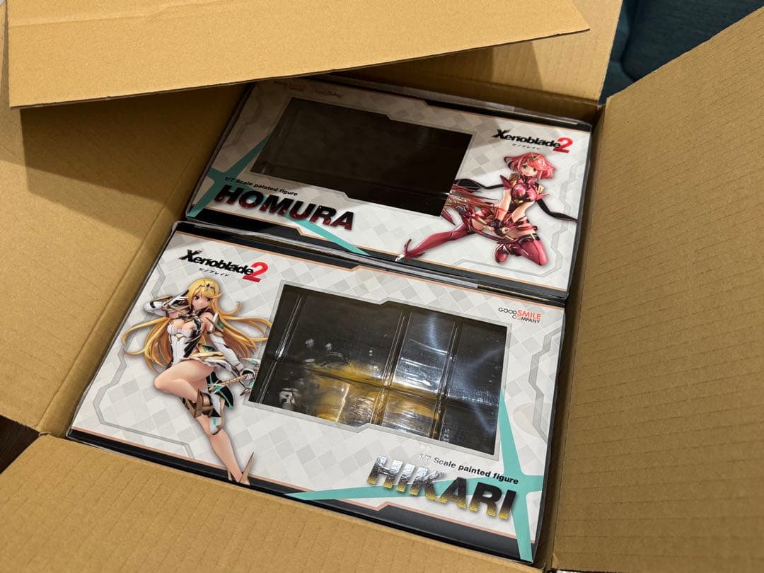 ゼノブレイド2 ホムラ & ヒカリ 1/7 フィギュアセット 【新品・未開梱品】