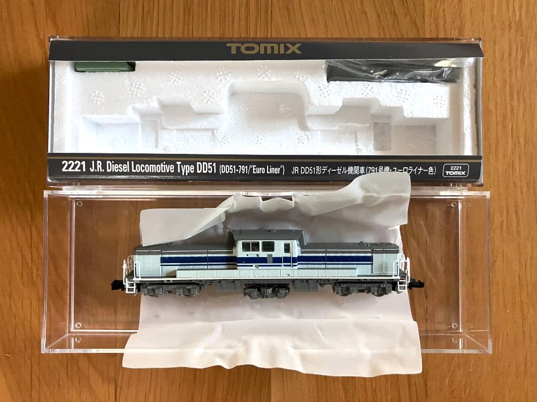 TOMIX Nゲージ 2221 DD51形 (791号機・ユーロライナー色)