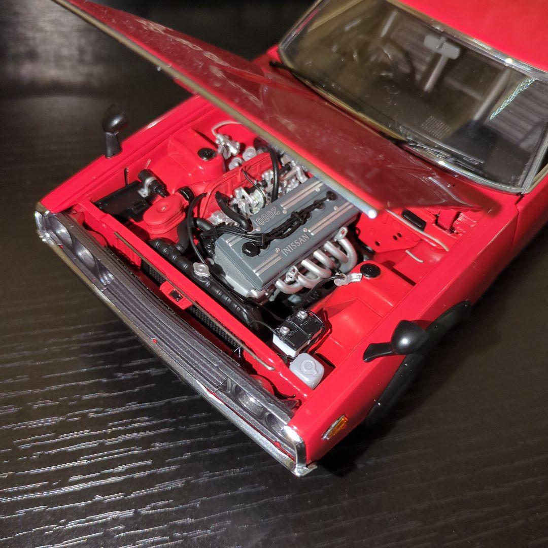 値下げ　京商1/18スカイライン2000GT-R (KPGC110)レッド