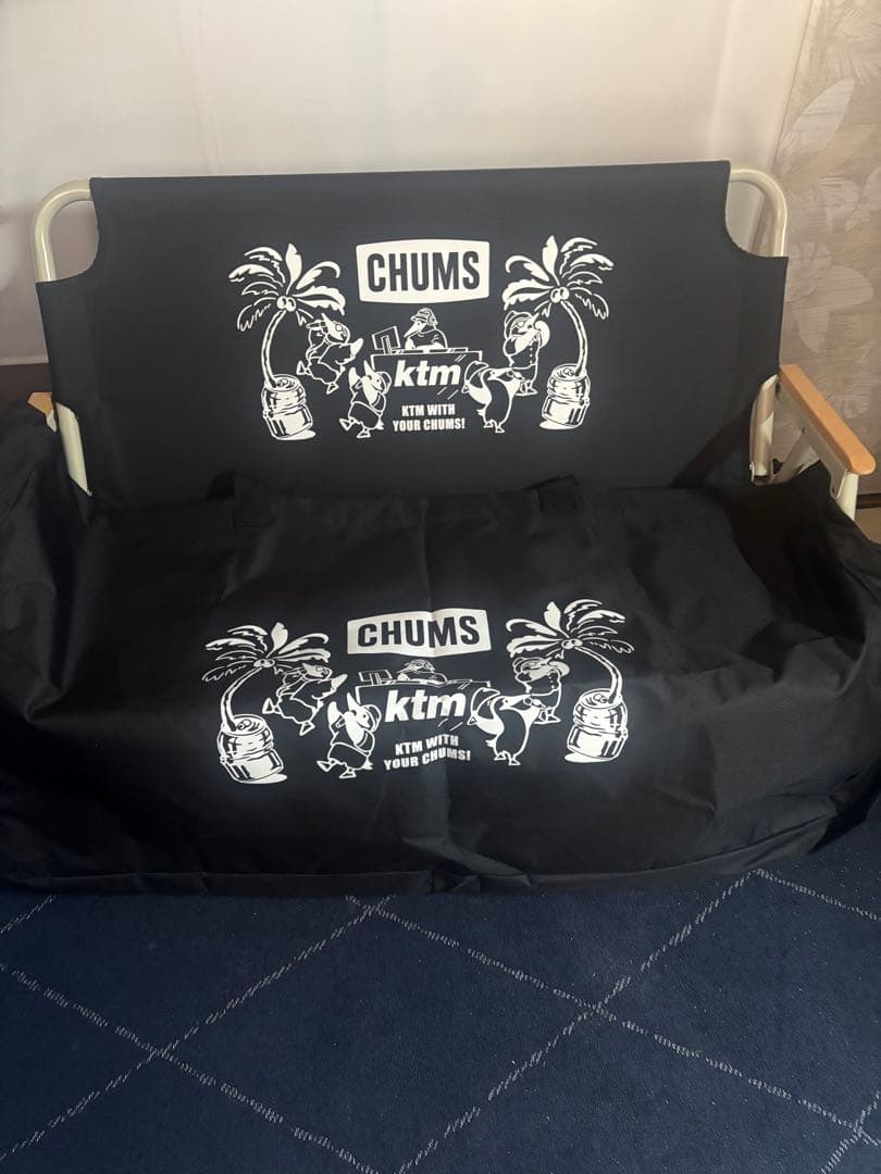 CHUMS KTMコラボチェア ブラック
