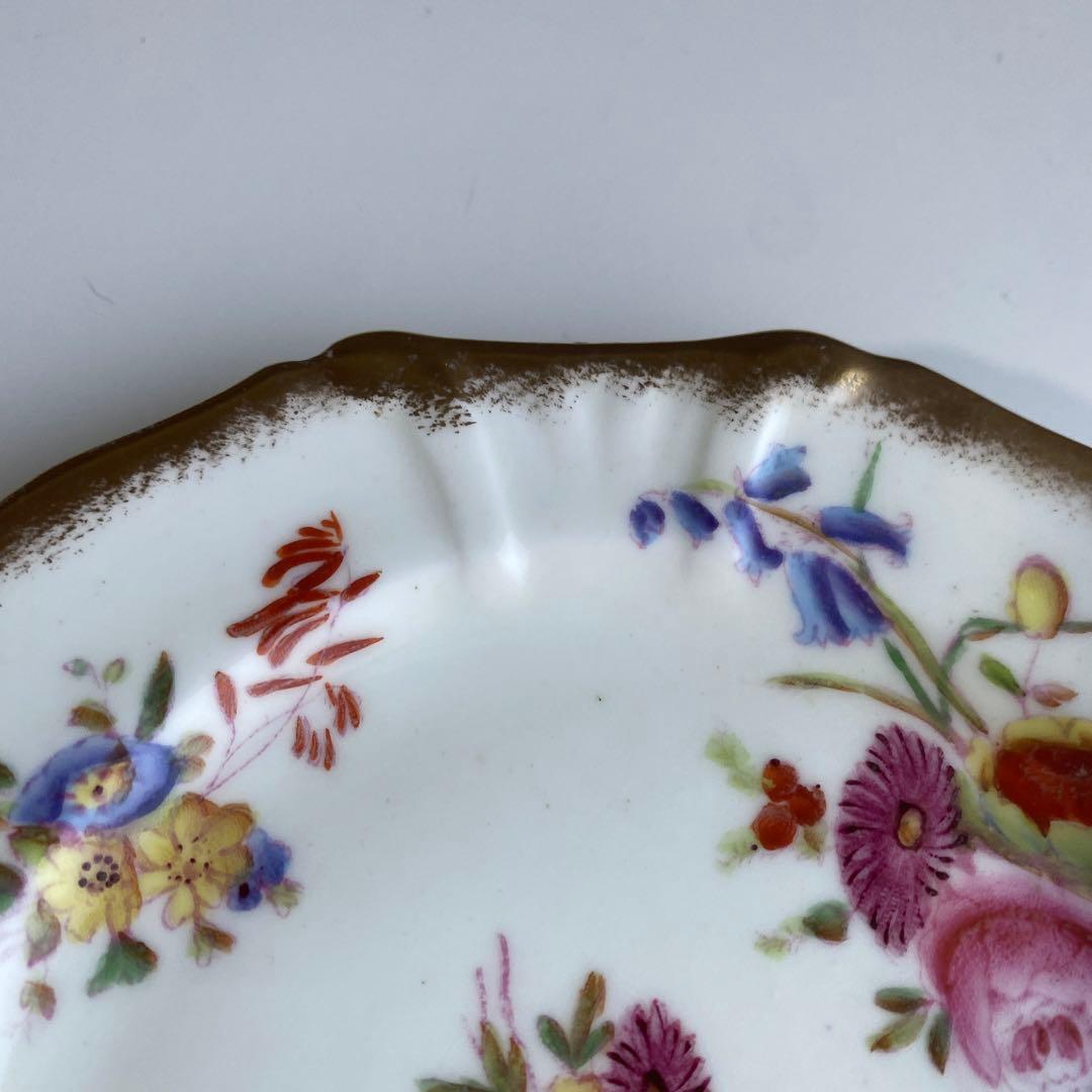 イギリスアンティーク　ハマースレイ ロントン　ドレスデン スプレイ トリオ