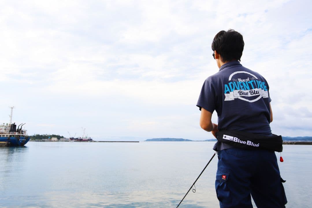 Blue Blue ライフジャケット 黒 透明カバー付き