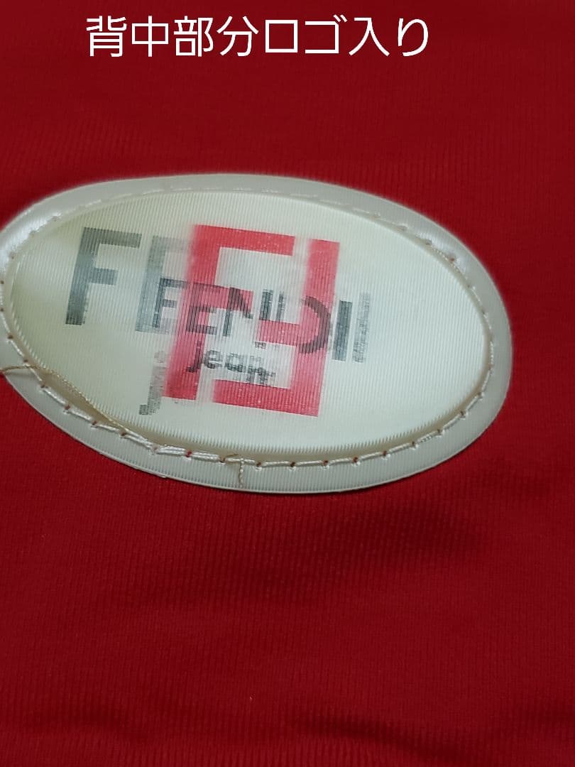 新品タグ付き■FENDI スポーツ半袖シャツ レッド