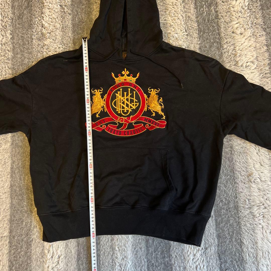 kinggnu ライブパーカー　M 黒　刺繍　キングヌー