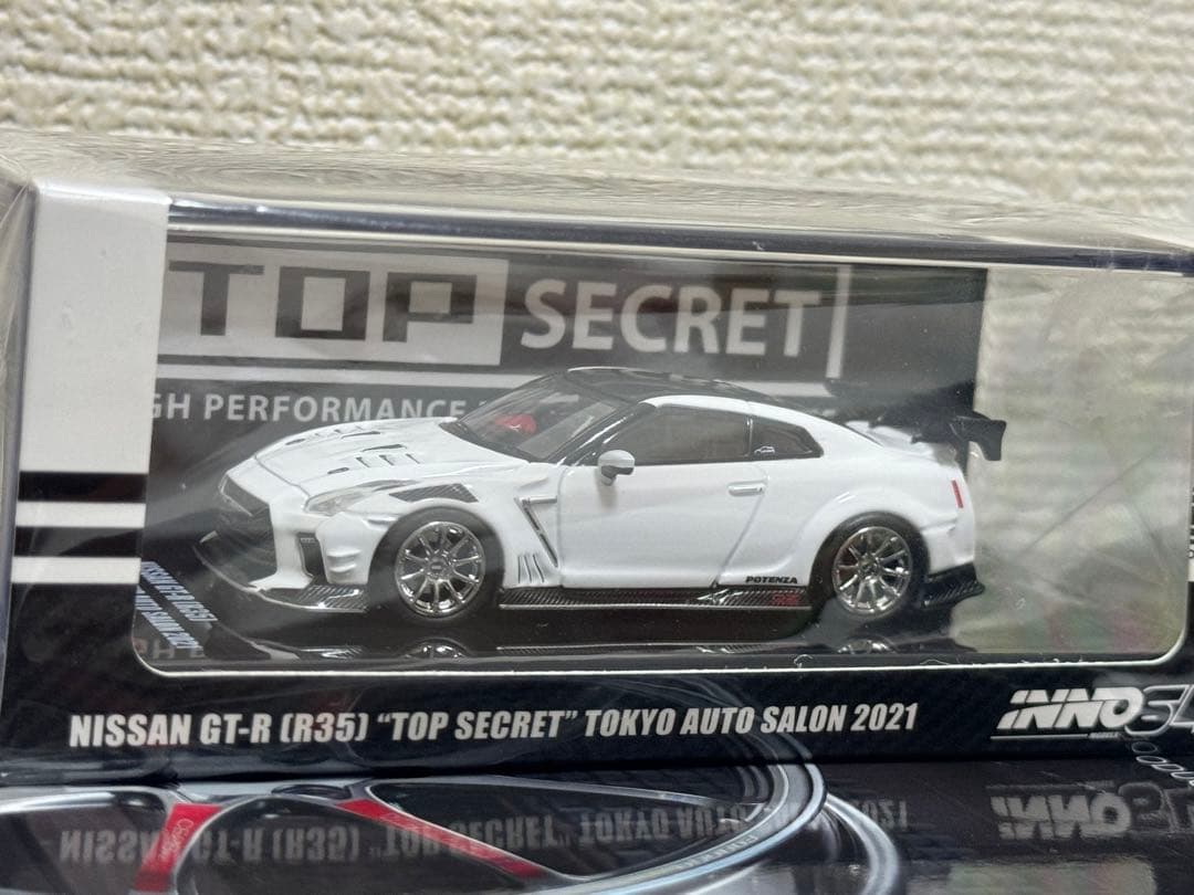 ミニカー Inno64 1/64 NISSAN GT-R R35 TOP SECRET
