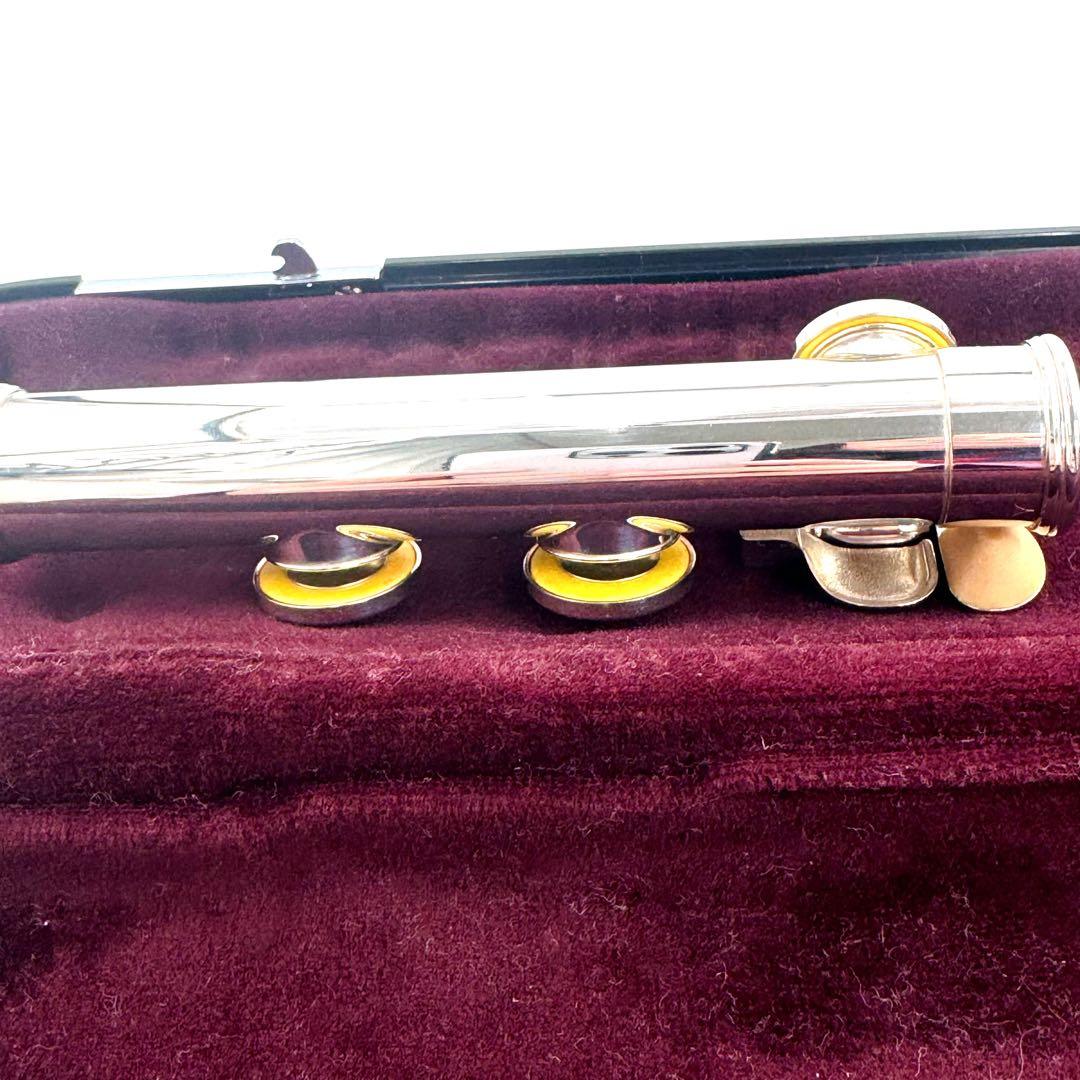 後期モデル✨鏡面磨き上げ済み✨YAMAHA フルート YFL-211 Eメカ付き