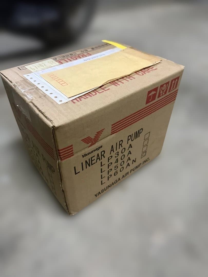 安永エアポンプのLP-60AN