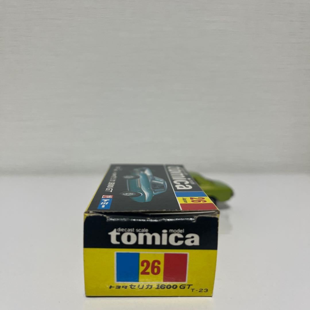 黒箱トミカ26 トヨタ セリカ 1600GT 1/60