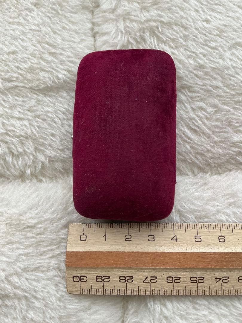 アンティークジュエリーボックス深紅のベルベットケース