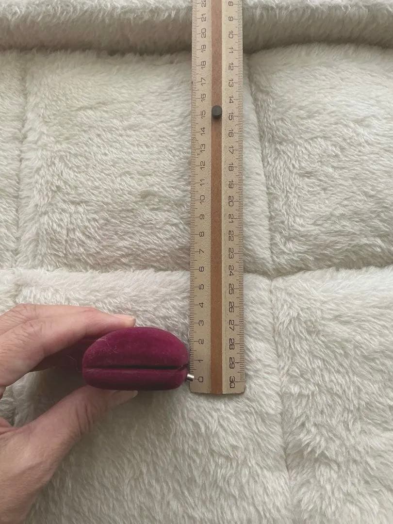 アンティークジュエリーボックス深紅のベルベットケース