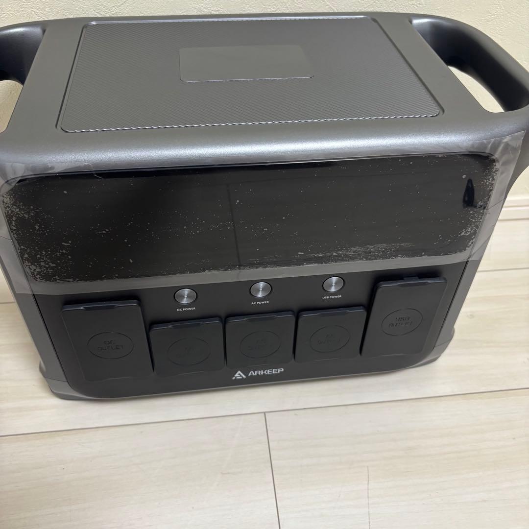◆1品限り◆ARKEEP 1152Wh ポータブル電源 100W ソーラーパネル