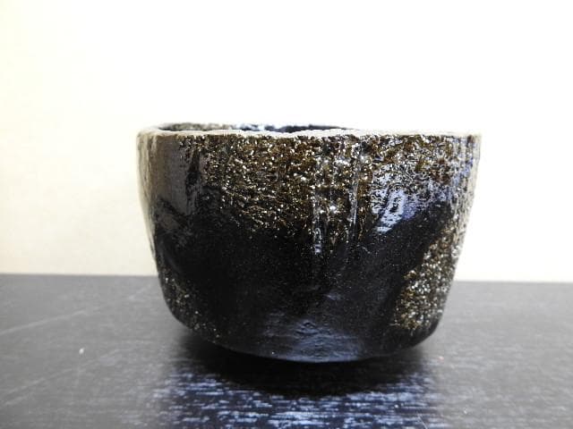 黒楽平茶碗　共箱　MA１６０