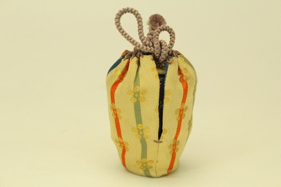 茶道具 沖縄 硝子 茶入 良蓋 仕服 揃 夏(A782)