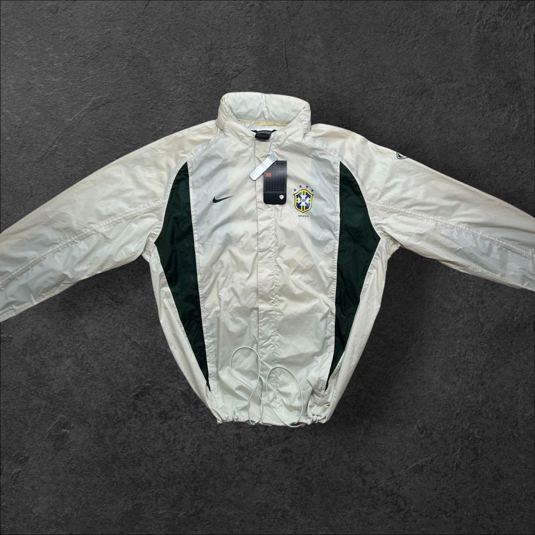新品未使用　2002 黄金期　ブラジル代表　ナイロンジャケット　L レアカラー