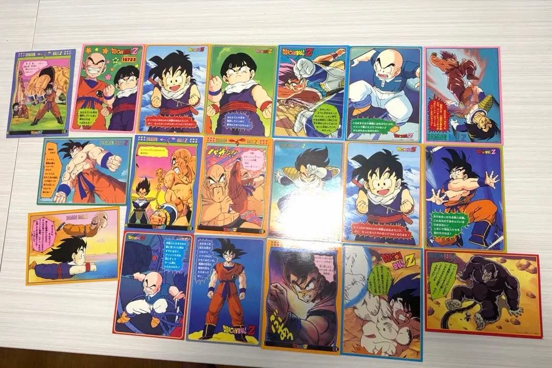 ドラゴンボールZ 激レア！？大きめレトロカード 19枚セット
