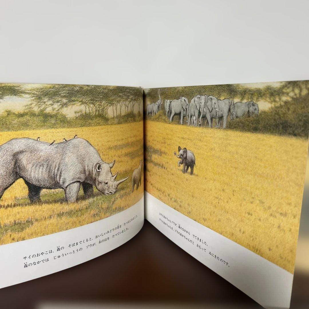 かりのけいこ、かんちがい 、はじめてのかり吉田遠志　動物絵本シリーズ アフリカ