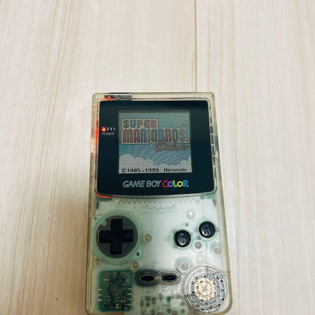 ゲームボーイカラー クリア CGB-001 任天堂 箱説明書等有