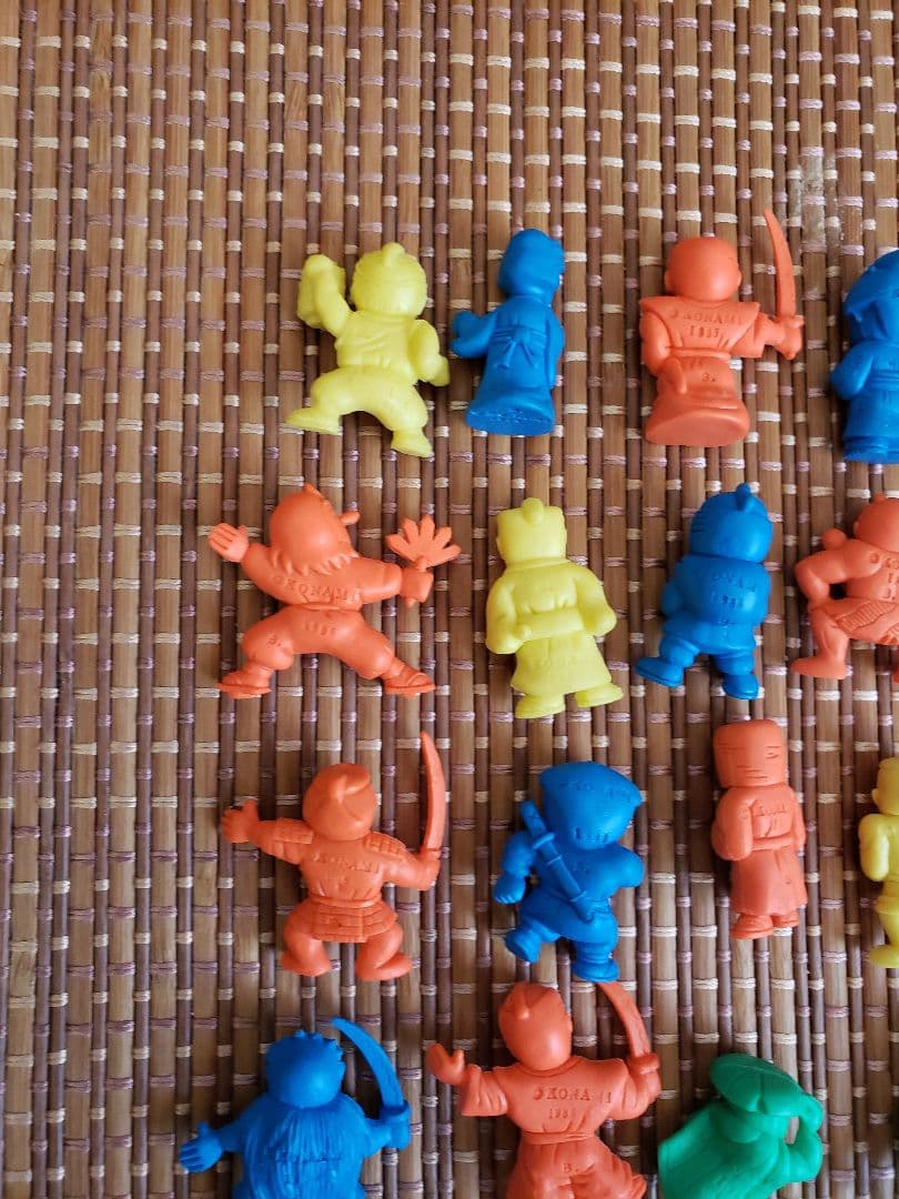 がんばれゴエモン消しゴムフルセット　ファミコン　キャラクター　キン消し