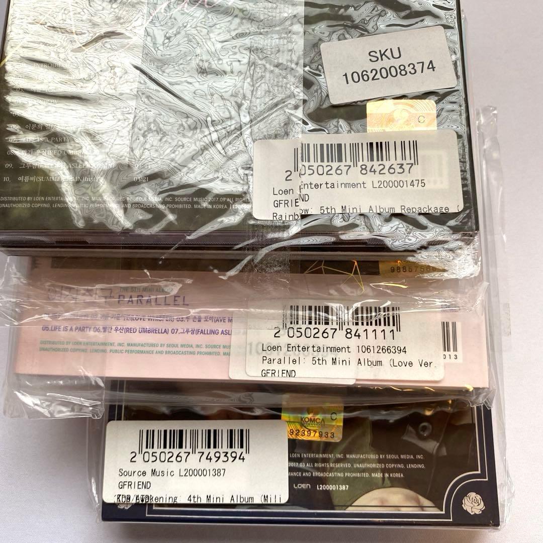 【絶版・未開封多数】GFRIEND CDグッズセット