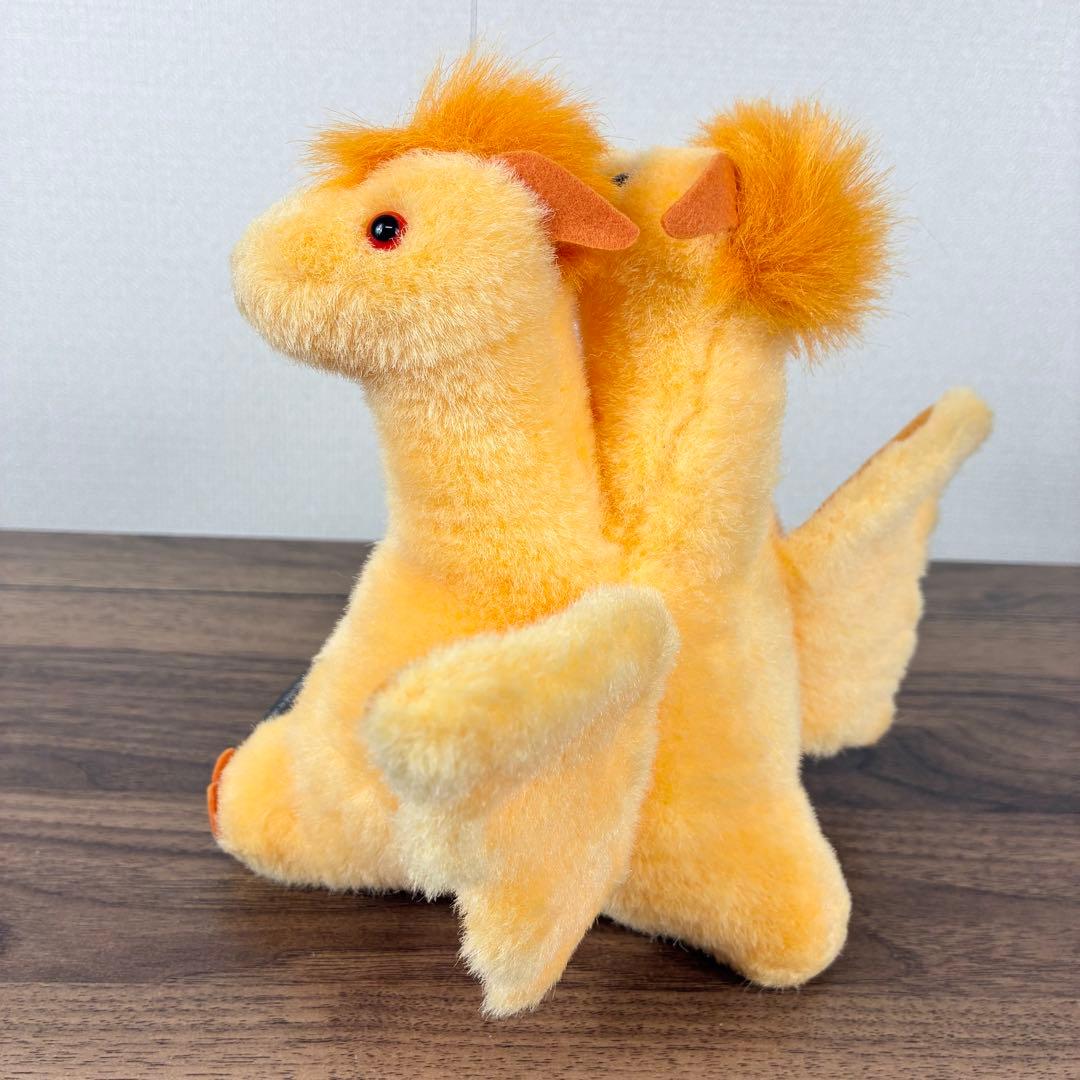 【希少・タグ付き】LITTLE KID キングギドラ　ぬいぐるみ　当時物　希少