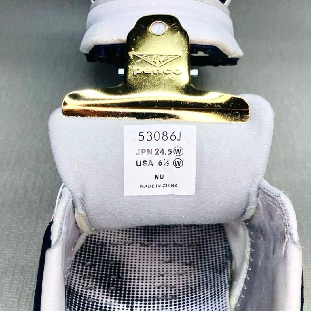 【美品】FOOT JOY 24.5cmフットジョイ スパイクレス　バックBOA