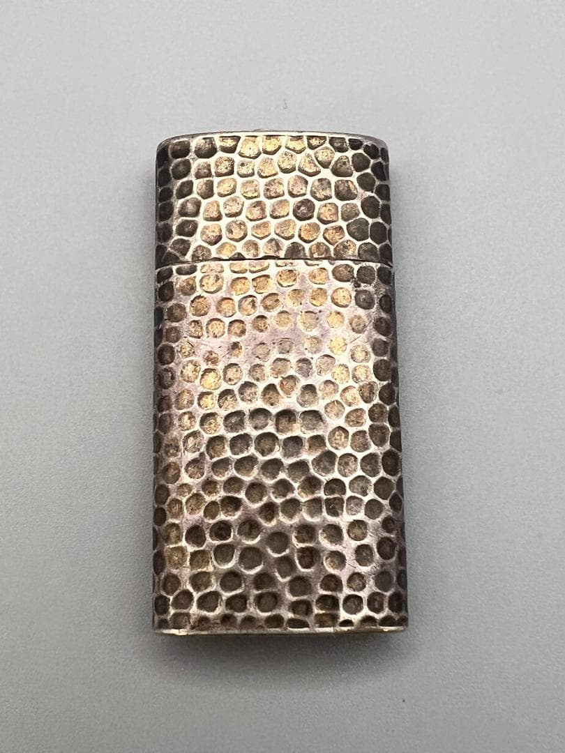 Ace　銀製　 仁丹ケース　槌目　レトロコレクション