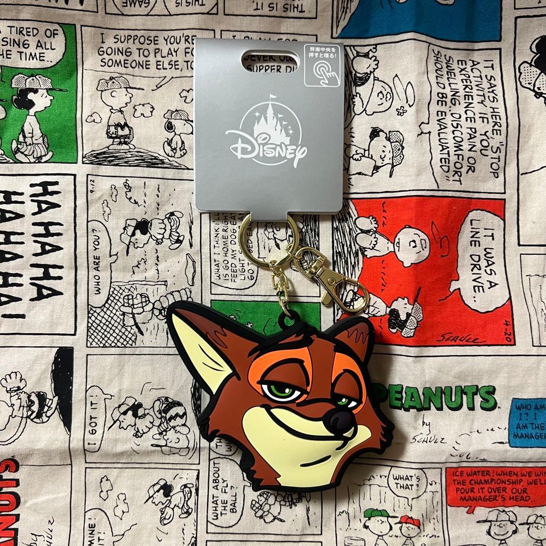 ディズニー ストア ズートピア ニック・ワイルド キーチェーン トーキング