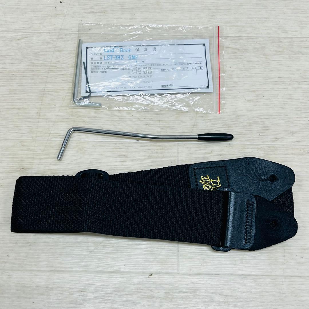 美品 Laid Back ストラトタイプ エレキギター LST-3HZ GMP