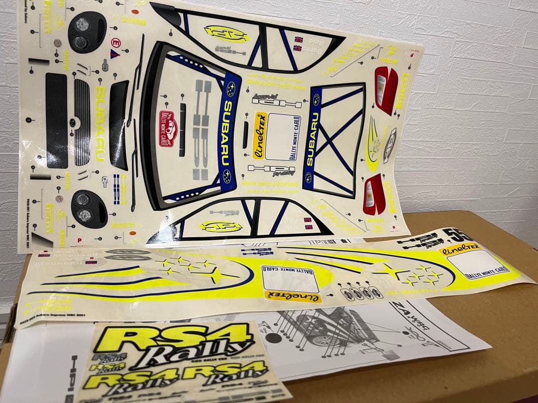 HPI 1/10 ラジコンボディ  スバル　インプレッサ