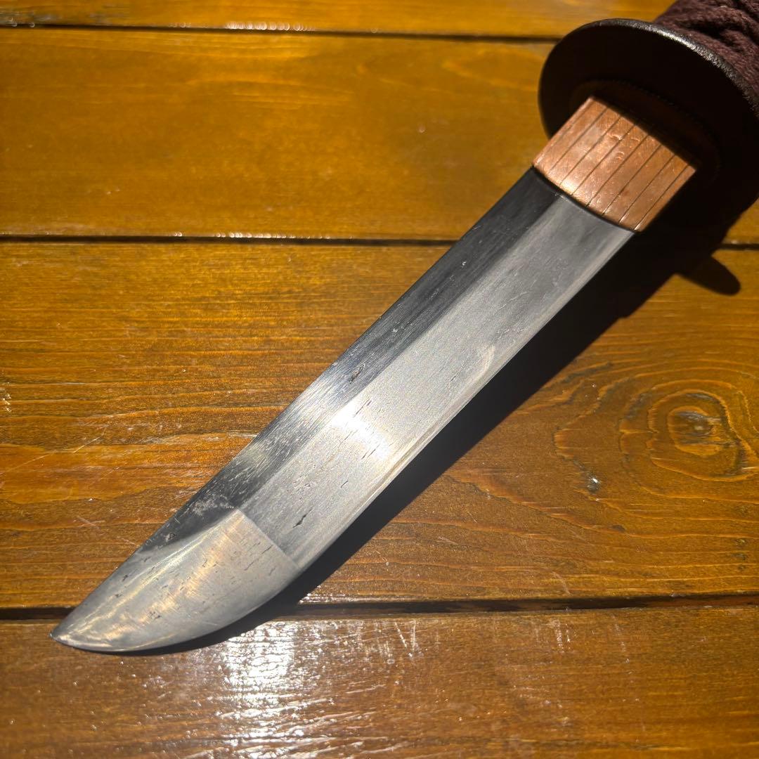 日本刀残欠クラフトナイフNo.99 則光 茎