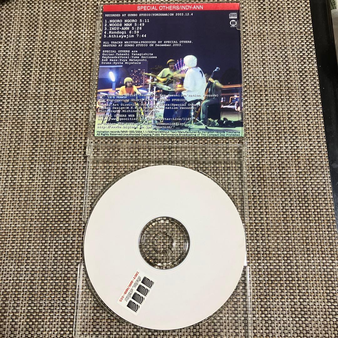 自主製作盤★スペアザ Special Others 『INDY-ANN』