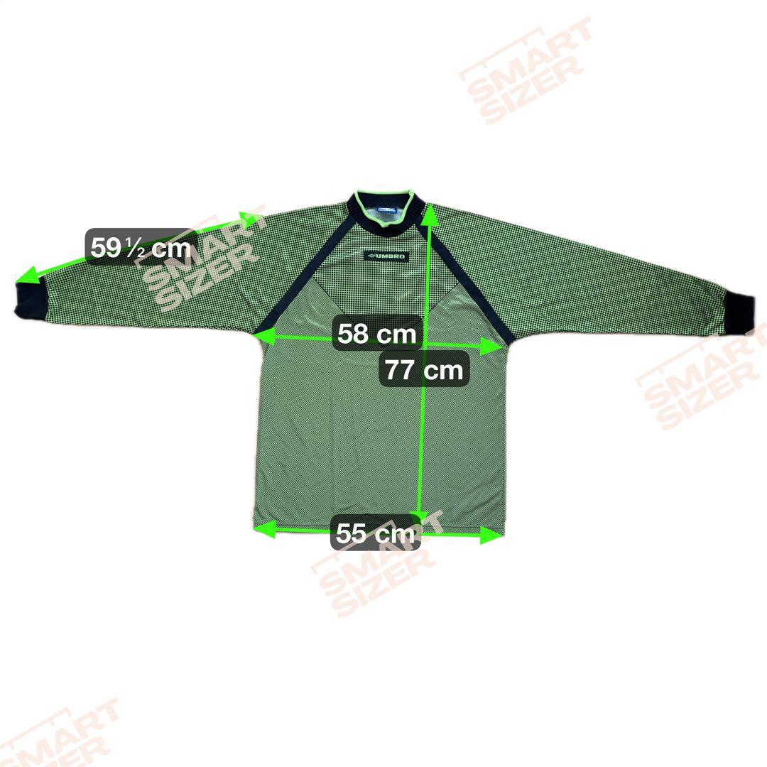 【希少】90s アンブロ ゴールキーパーシャツ イングランド製 デサント L相当