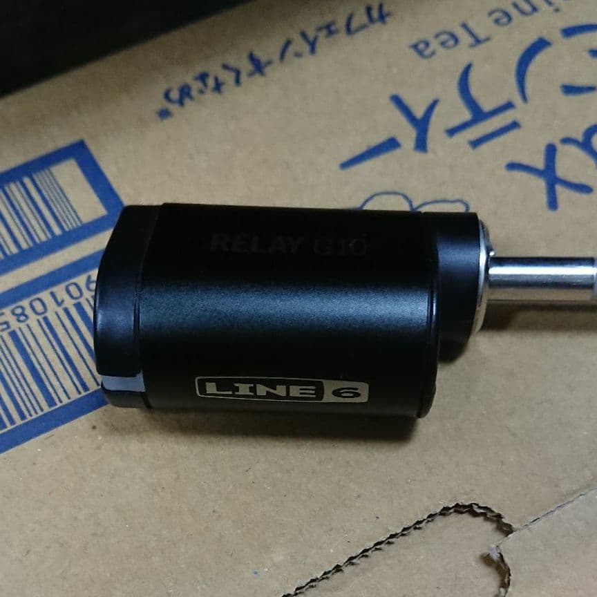 LINE6 ワイヤレス G10送信機！