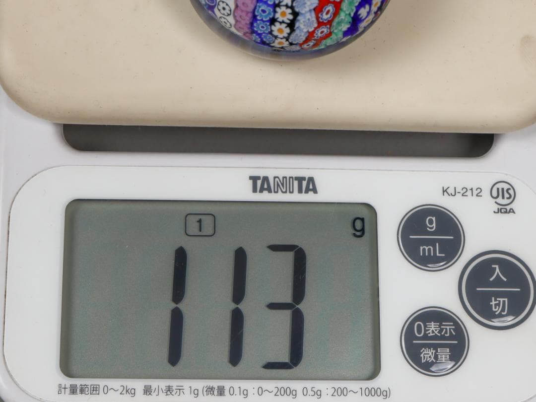 ムラノ Antica Murrina Veneziana ペーパーウエイト