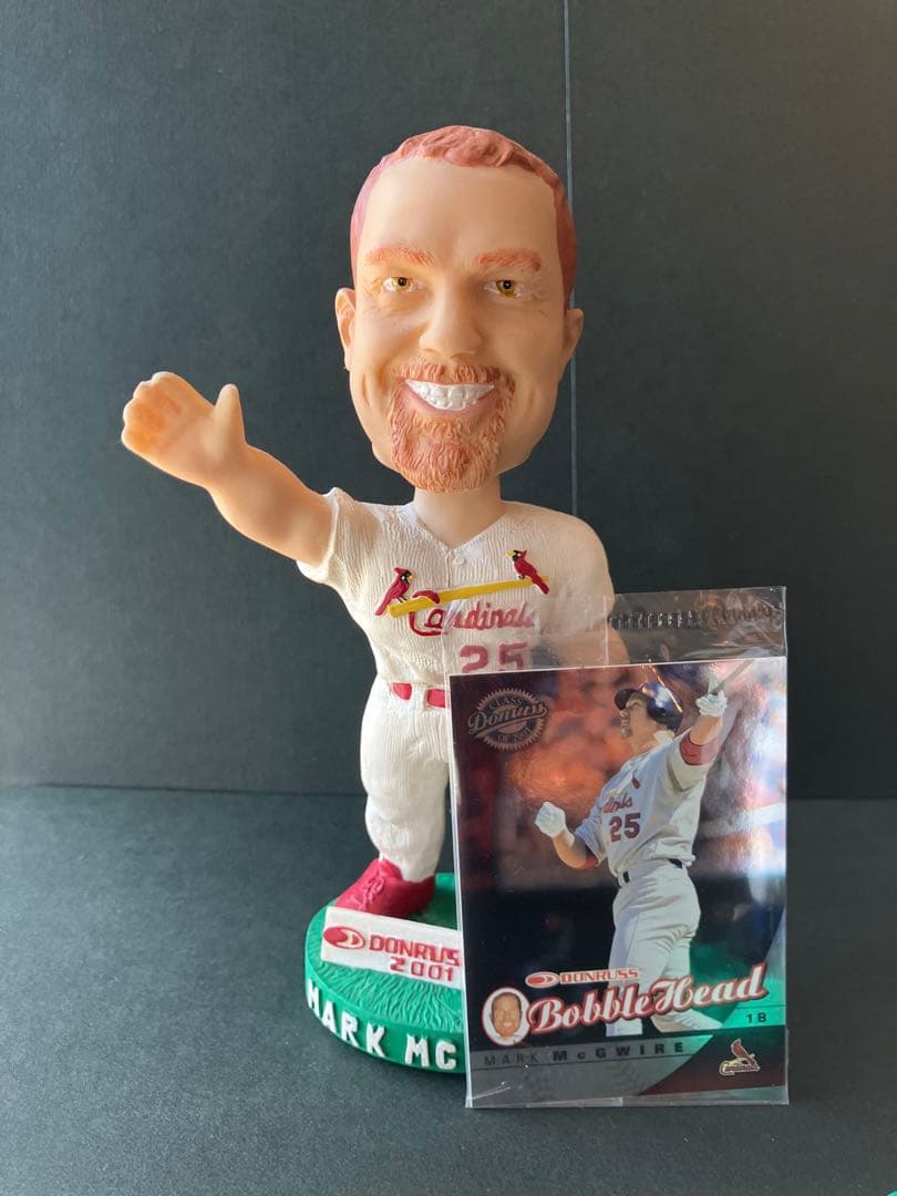 2001 Donruss　MLBボブルヘッド人形　全22体フルコンプ　カード付