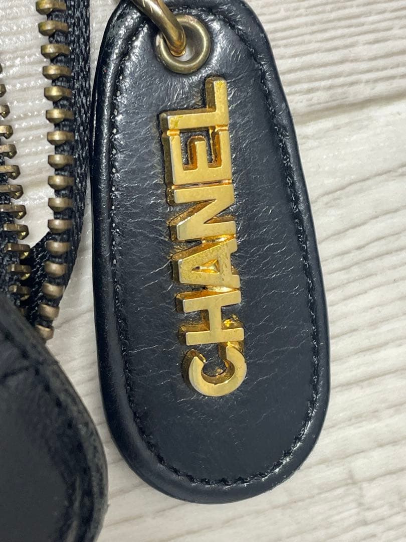 CHANELノベルティ　マトラッセ ココマーク 復刻トートバッグキャビアスキン