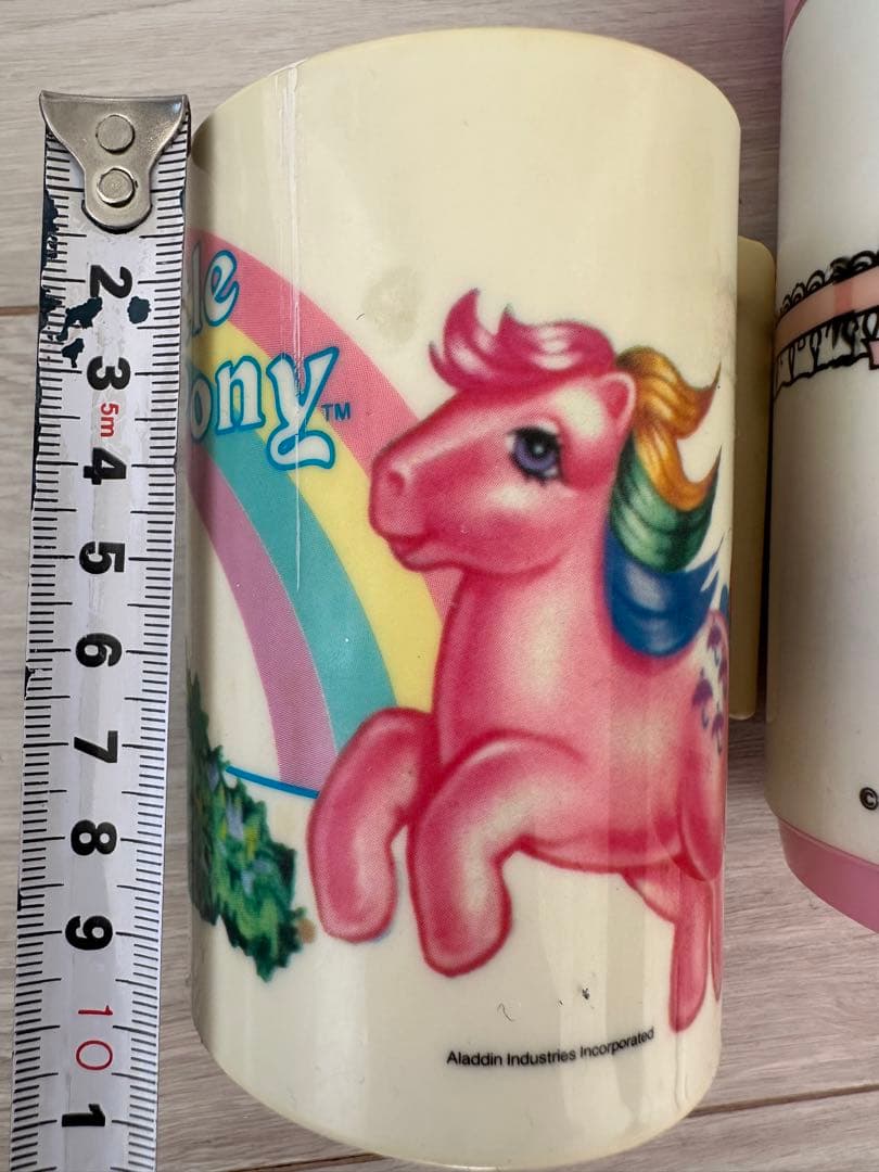 1986年マイリトルポニー 1984年コップ　ヴィンテージ G1ナイルパーチ