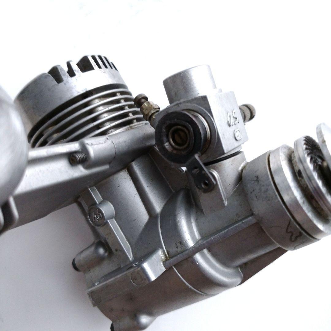 ラジコン飛行機 エンジン OS MAX SF 46 マフラー付き