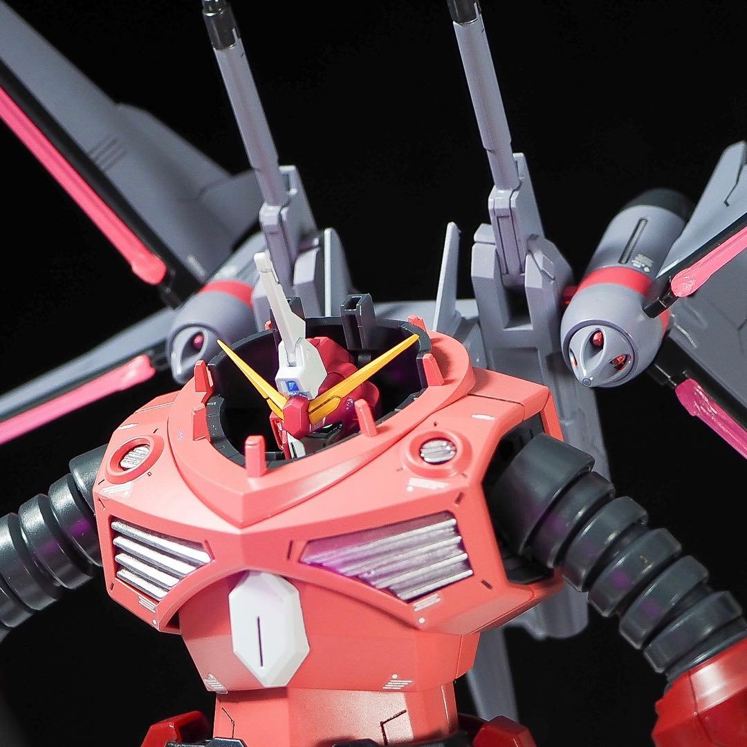 HG 1/144 ズゴック　全塗装　完成品　筋彫り　塗り分け追加　改修品