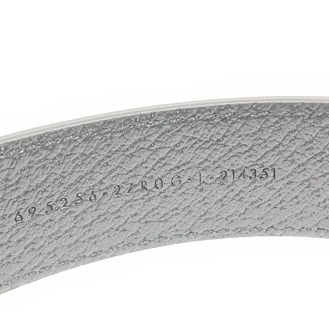 新品 未使用 グッチ インターロッキングG ペット カラーL中型犬～大型犬用首輪