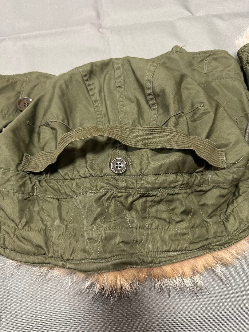 M-51 モッズコート用フード　ワイヤー不具合