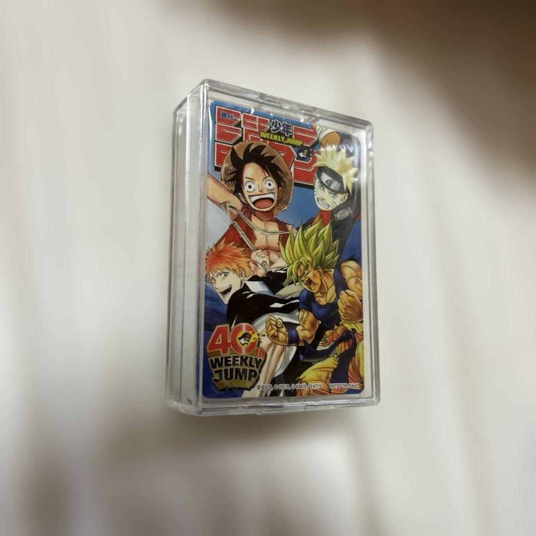 ジャンプ 40周年記念トランプ