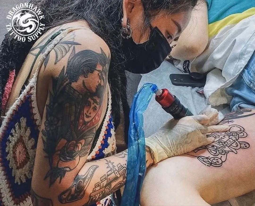 その他 Mast flip Tattoo machine full set