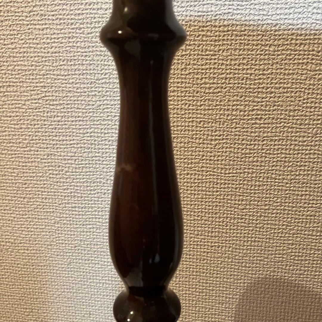 イタリア製 花柄 木製コンソールテーブル サイドテーブル