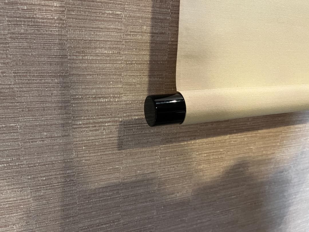 前大徳寺積應　茶掛軸　一行　紅炉一点雪　茶道具