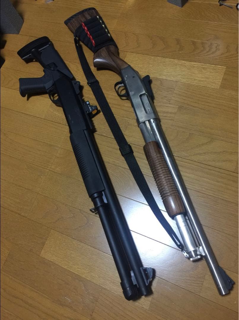 中古超激レア マルシン モスバーグm500マリーナリミテッドショットガン