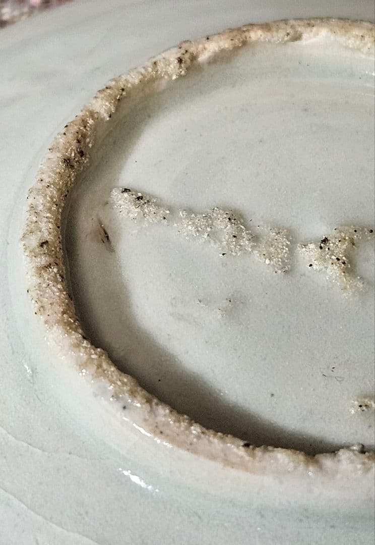 【名品古伊万里❗05】江戸時代初期　 初期伊万里　染付鶴図　12.8cm皿