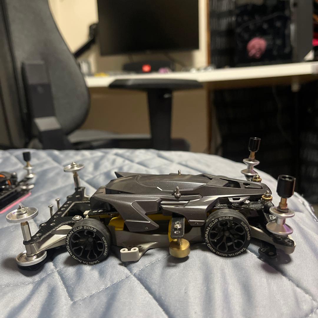 ミニ四駆セット ブラック/グレー/ホワイト