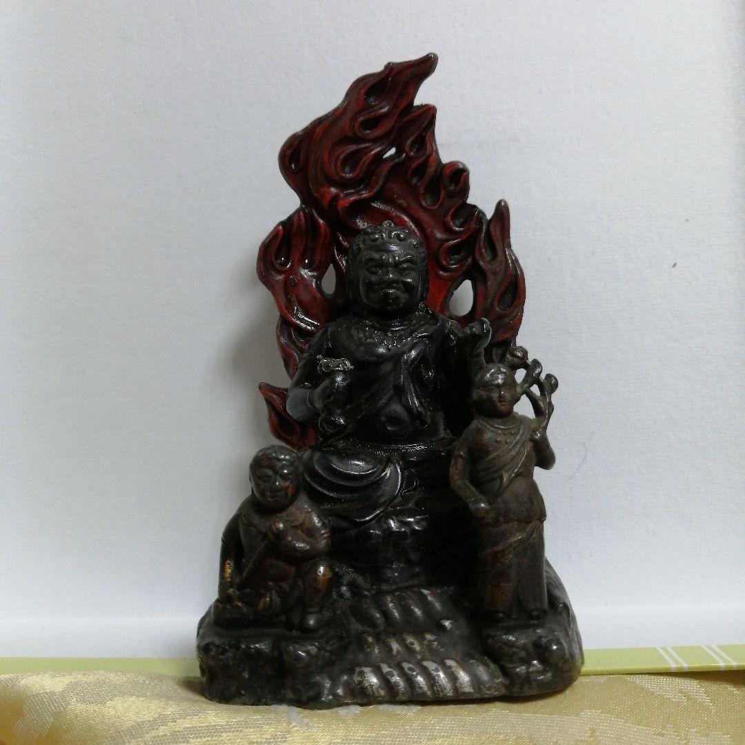 仏像　成田不動尊　開運厄除け　大護摩修行　骨董　アンティーク　像